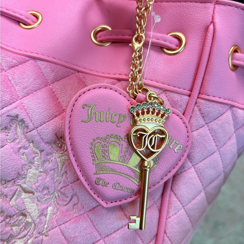 Juicy Couture Blush Quilted daydreamer Shoulder Bag - Picture 4 of 5